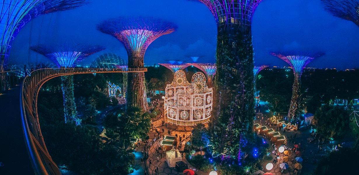The brightest destinations in Singapore this Christmas